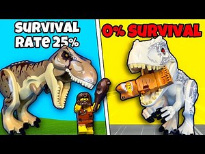 Could You Survive These Lego Dinosaurs?