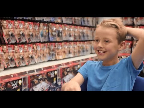 Smyths Toys - Joshua meets WWE Superstar’s AJ Styles, Sami Zayn and Becky Lynch