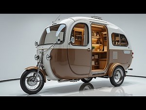 2025 Three-Wheel Camper Review | Compact, Stylish & Road Trip Ready!”