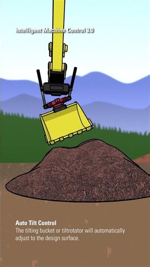 Komatsu next gen PC220LCi-12 intelligent Excavator - AUTO TILT CONTROL (Upgraded iMC function).