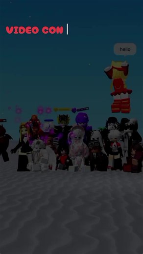 Video con creadores de contenido en Roblox | catálogo y avatares