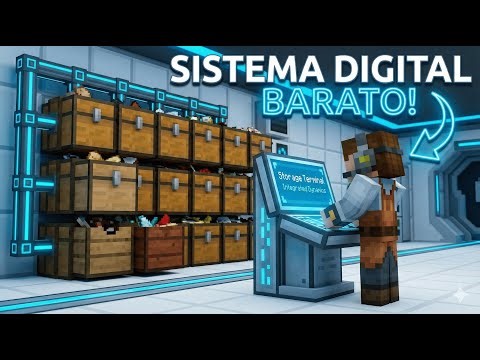 Is AE2 Expensive? I Made a Cheap and OP Digital System! (Integrated Dynamics) | All The Mons #02