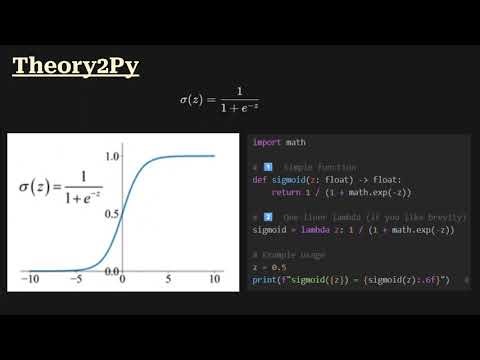Theory 2 Py(thon) - Intro