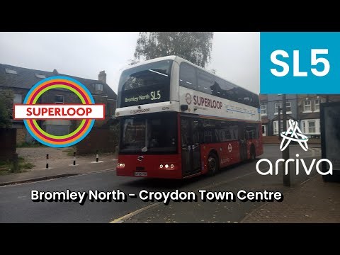FRV| London Bus Route SL5 (Bromley North - Croydon Town Centre)