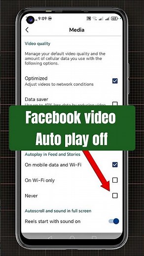Facebook Autoplay Video Of 🔥| Stop Auto Play on Facebook