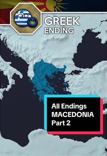 All Endings - Macedonia 🇲🇰 #countryballs #history #geography #map #maps #macedonia #europe
