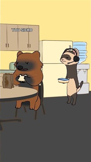 ELE DEIXOU A COMIDA FEDIDA PRA NINGUEM PEGAR | ‪@NaturalHabitatShorts‬ #shorts