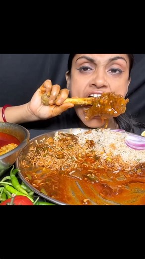 Mutton Leg #mukbang #mukbang #asmreating #eatingsounds #eatingshow #foodie #foodie #indianfood