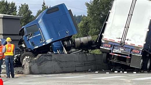 Lakewood police provide update on fatal semi-truck crash involving robbery suspects