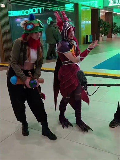 Московская Международная Неделя Видеоигр!#московскаянелелявидеоигр #moscowgameweek #cosplay #teemo