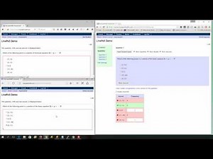 MyOpenMath Live Poll Demo
