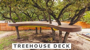 1.8M views · 9.4K reactions | Watch This Treehouse Deck Come to Life!  #workshop #treehouse #diy | Wilker Do's | Facebook