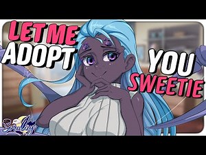 Adopted by a caring mommy arachne woman (ASMR Monster Roleplay)