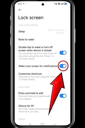 Wake lock screen for Notification🔔 kaise On kare | lock screen Notification #wakelockenotification