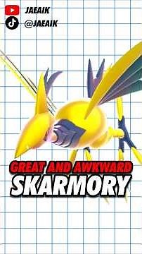 Mega Skarmory is Great...But Also a Bit Awkward? #jaeaik #pokemon #legendsza #skarmory #megaskarmory