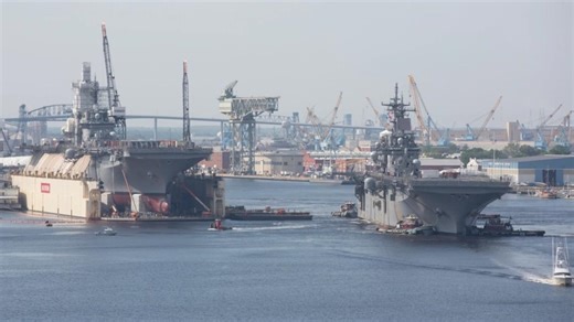 Effort underway to increase amount of time local shipyards would get to repair Navy warships