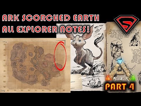 ARK SCORCHED EARTH ALL EXPLORER NOTES PART 4