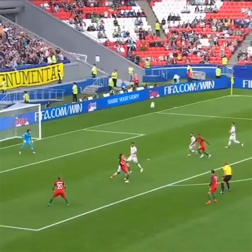 Ronaldo's volleys strike like lightning, their ferocious pace and dip making them a goalkeeper's worst nightmare. | Real Madrid Trolling Clubs Since 1902