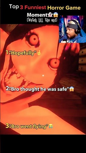 Top 3 Funniest Horror Game Moments 😭 (This Escalated Fast 💀)