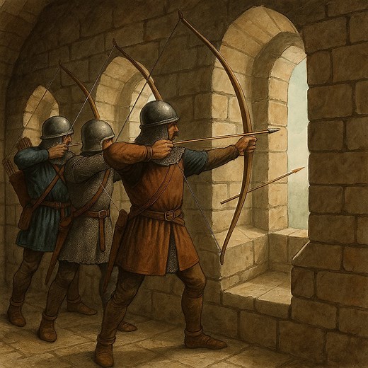 Arrow Slits: Parts Of A Medieval Castle