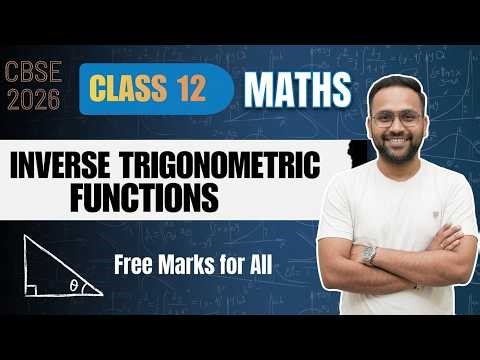 🚀Complete Inverse Trigonometric Functions in 20 Minutes | Class 12 Maths | 6 Marks for free🔥