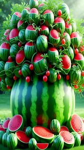 new and fast technique how to plant and grow watermelon fruit tree. #garden #plants #watermelon | Farm Tree