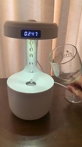 https://asyn-store.com/products/levitamist Introducing LevitaMist! 🌫️✨ Experience the magic of levitating water drops with this anti-gravity air humidifier. Perfect for creating a calm atmosphere, it quietly releases cool mist while mesmerizing you with its countercurrent flow. Relieve fatigue and add a touch of wonder to your space! #LevitaMist #CalmVibes #HomeComfort | ASYN