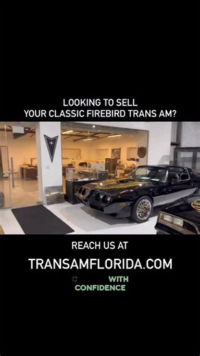Attention Classic Trans Am Owners! Are you the proud owner of a high-quality, classic Trans Am? Looking to sell it for top dollar while avoiding the pitfalls of modern online scams and time-wasters? At Trans Am Specialties of Florida, with over 25 years of experience showcasing the finest Trans Ams worldwide, we offer a premium consignment service right from our beautiful Miami showroom. Even if your car needs a little attention, our specialized technicians can perfect it before the sale, ensuri