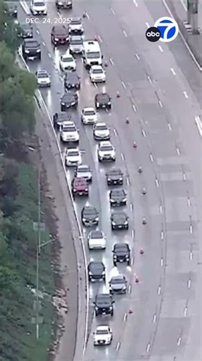 Major flooding shuts down 5 Freeway in Sun Valley