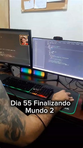 Ruan.dev1 on Instagram: "Dia 55 estudando python, exercícios mundo 2 guanabara #estudosdozero #programaçãopython #python"