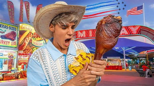 Can Europeans survive American state fair foods safely?