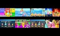 Mix of 8 videos from youtube : Mario Party 10 - Peach Vs Rosalina Vs Daisy Vs Toadette V9