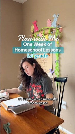 Here’s a whole week of homeschool lesson plans #homeschooling #teacherlife