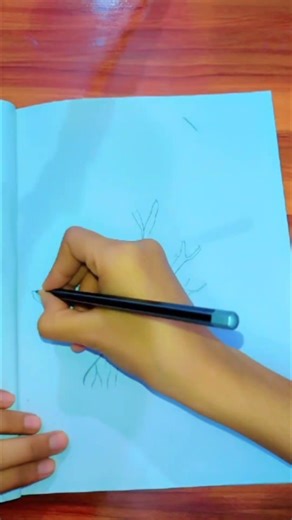 Tree Pencil Drawing🌳🌳 | Simple Sketch Art