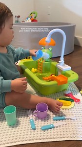 1.9M views · 3.1K reactions | Tired of bored toddlers and screen time battles? The Magic Water Play Sink keeps little hands busy with real water, role-play fun, and sensory learning. Real running water — no faucet needed! Designed just for toddlers (1–5 years) Boosts independence while they think they’re just playing  Perfect for birthdays, holidays, or rainy days — order today! dreamlightco.us/products/splashysink | Dream Light Shop | Facebook