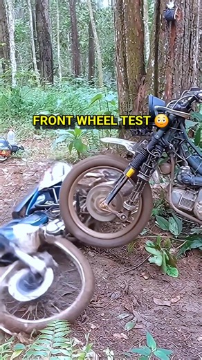 FWD AWD 2x2 motorcycle vs Abandoned Motorcycle