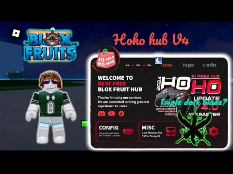 Best Blox Fruit Script🍎-Hoho hub v4📜|Auto Farm,Visaul many,auto v4 and many more🤑