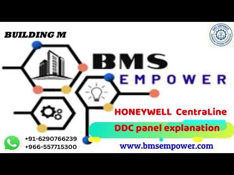 BMS system |DDC Panel HONEYWELL CENTRALINE DDC drawing controller.#bms #electrical#honeywell #india