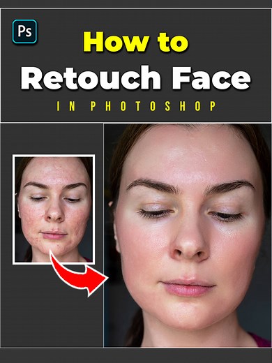 Photoshop Tutorial: Retouching Face and Creating Beautiful Texture