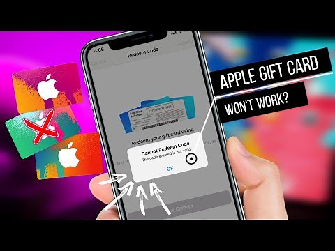 Fix Redeem iTunes gift card not working on App Store | Apple Gift Card Not Working