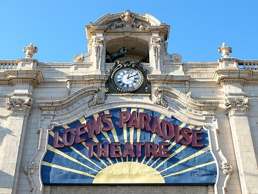 Loews Paradise Theatre, Bronx, New York City