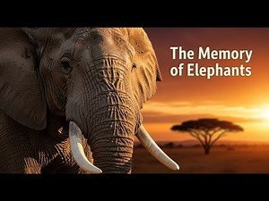 The Memory of Elephants: How the Giants of the Wild Remember and Survive #elephants #wildlife
