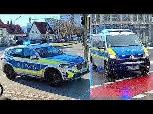 [Neuer BMW X3] Polizei München (Zusammenschnitt)