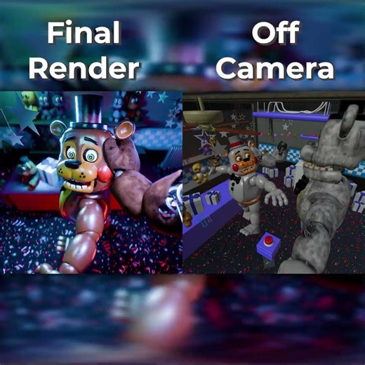 NOT CUTE ANYMORE Toy Freddy FNAF Animation (BTS)