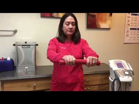 Epicondylitis Relief Using a Theraband Flex Bar | Pro Physio