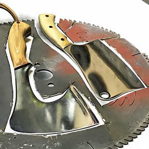 Making An Hatchet From A Saw Blade | DIY & Crafts