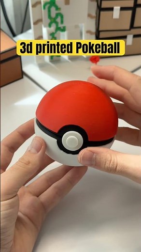 Self opening Pokeball #3dprinting