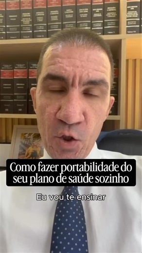 Elton Fernandes | Advogado | Plano de Saúde e Erro Médico on Instagram: "A portabilidade do plano de saúde é um DIREITO seu. Você mesmo pode fazer, sem advogado, sem corretor e sem depender de ação judicial. Siga meu passo a passo e compartilhe esse vídeo com quem precisa. Se você cumprir os critérios da ANS, a operadora não pode recusar. Ela deve receber seus documentos, analisar em até 10 dias e concluir o processo. Simples assim. E se aparecer qualquer dificuldade? Uma consulta jurídica rápid