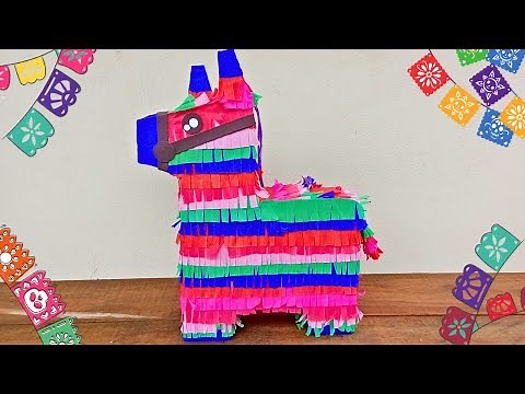HOW TO MAKE A MEXICAN BURRITO PIÑATA
