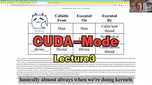 CUDA-Mode: Getting Started With CUDA for Python Programmers